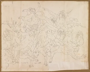(dettaglio) La caduta degli angeli ribelli